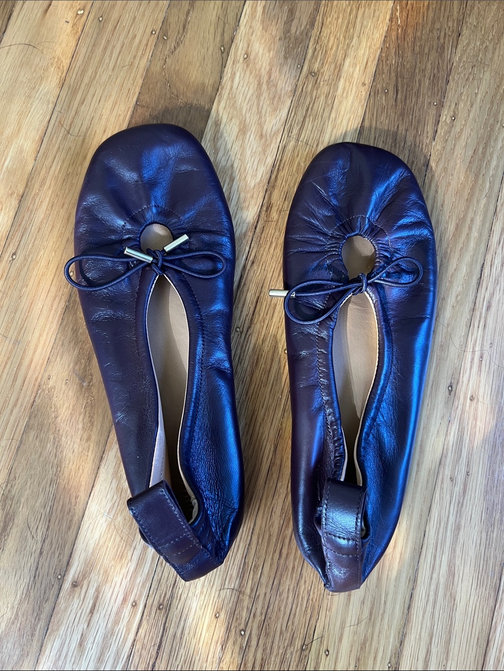 Alohas Rosalind Leather Ballet Flats